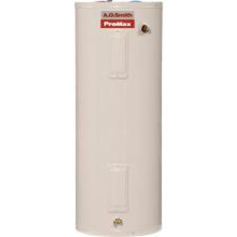 A.O. Smith ECS40X Electric Water Heater, 44" x 20.5" (HxD)