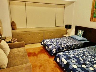 2ND BEDROOM WITH 2 SINGLE BEDS AND A SOFA