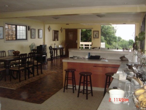 kitchen and dining