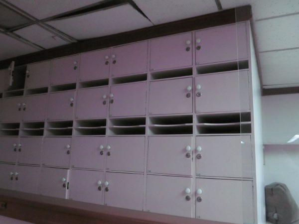 Locker room