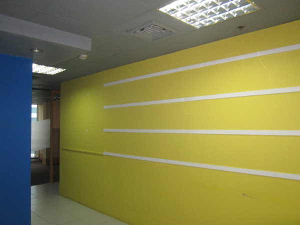 From the entrance