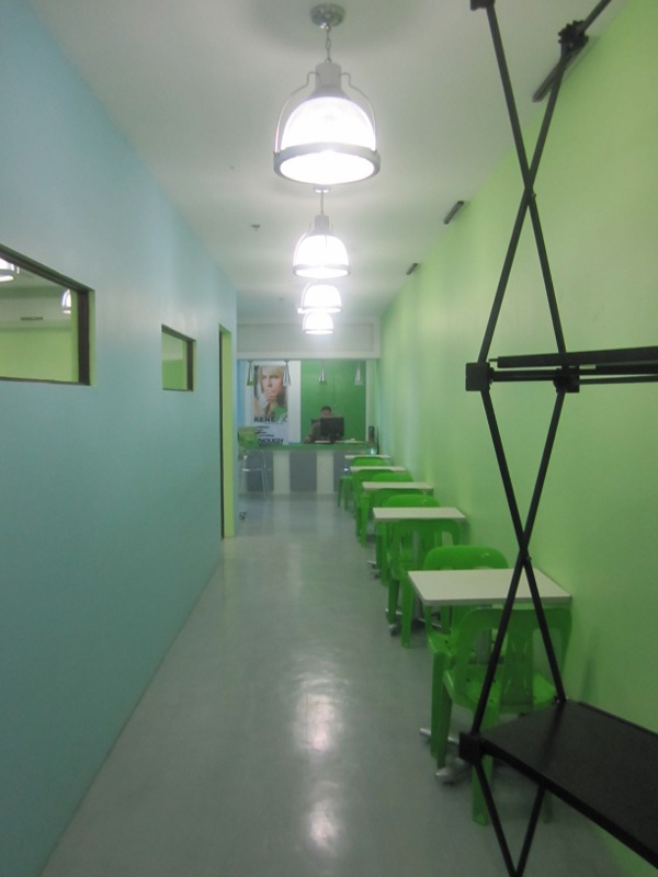 Hallway view to Front Desk
