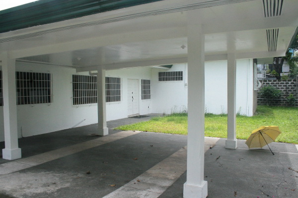 garage and front door entrance