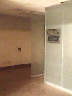glass reception partition
