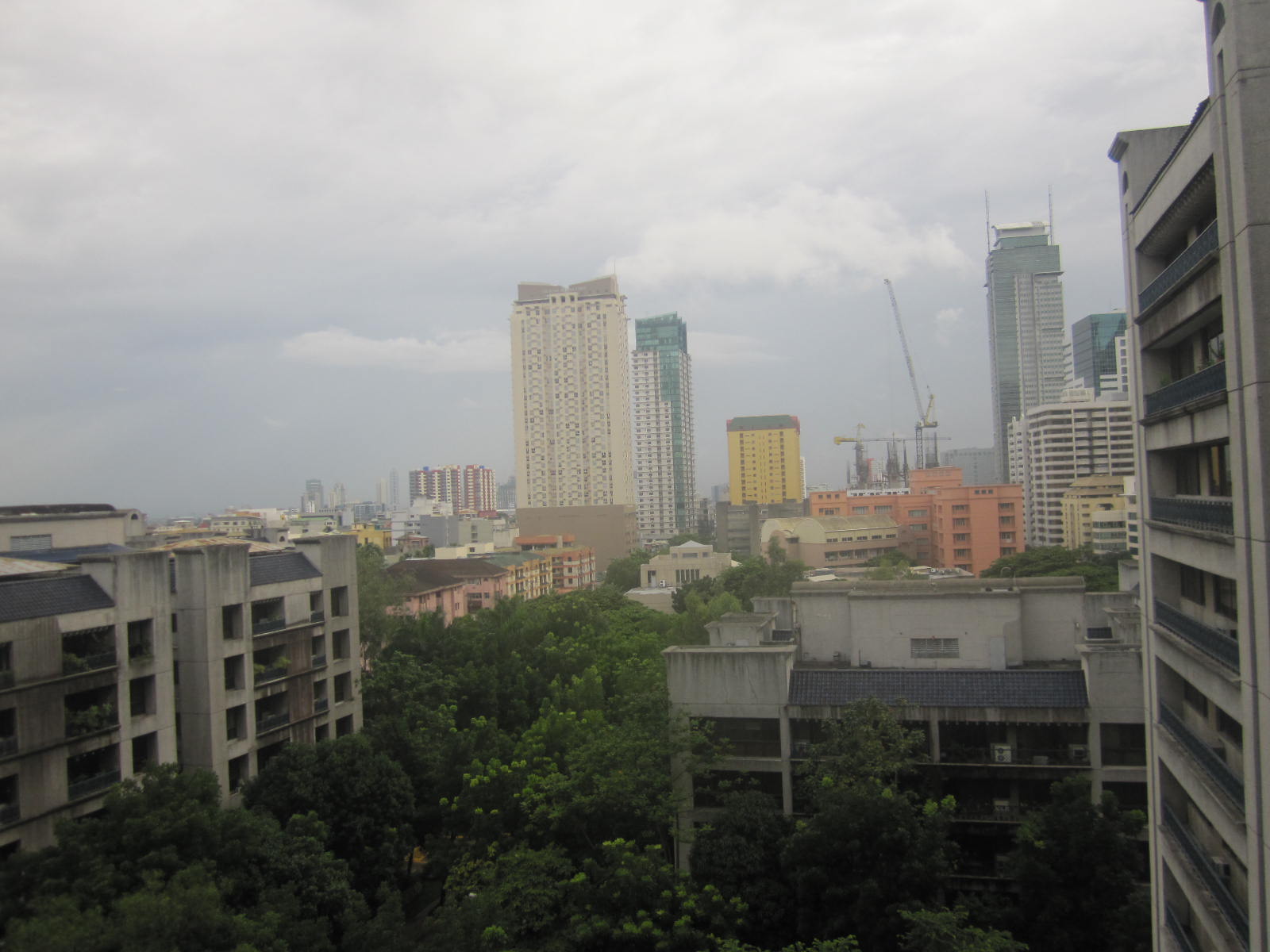 view from the master bedroom (left side)